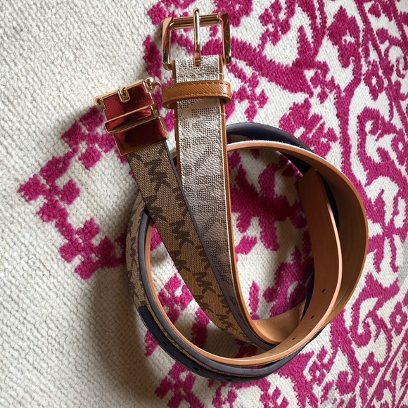 MK white size small belt - Picture 1 of 3